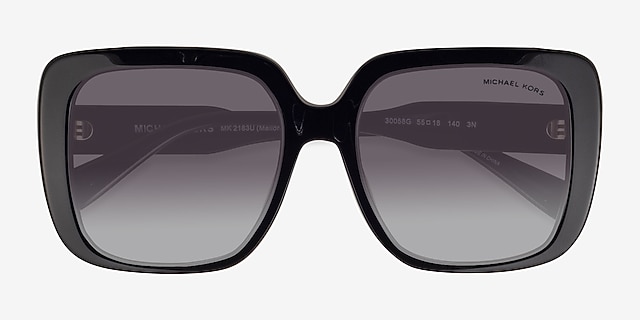 Michael Kors MK2183U Mallorca Black AcetateSunglass Frames from EyeBuyDirect, Closed View