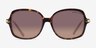 Michael Kors MK2024 Adrianna Ii Dark Tortoise AcetateSunglass Frames from EyeBuyDirect, Front View