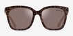 Michael Kors MK2163 San Marino Leopard AcetateSunglass Frames from EyeBuyDirect, Front View