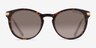 Michael Kors MK2023 Adrianna Lll Écaille Noire AcétateSoleil de Lunette de vue d'EyeBuyDirect, Vue de Face