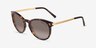 Michael Kors MK2023 Adrianna Lll Écaille Noire AcétateSoleil de Lunette de vue d'EyeBuyDirect, Vue d'Angle