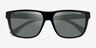 Emporio Armani EA4035 Shiny Black AcétateSoleil de Lunette de vue d'EyeBuyDirect, Vue Rapprochée