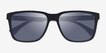 Emporio Armani EA4047 Rubber Black PlasticSunglass Frames from EyeBuyDirect, Closed View