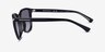Emporio Armani EA4060F Shiny Black PlastiqueSoleil de Lunette de vue d'EyeBuyDirect, Vue de Côté