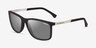 Emporio Armani EA4058 Rubber Black PlastiqueSoleil de Lunette de vue d'EyeBuyDirect, Vue d'Angle