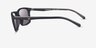 Emporio Armani EA4257U Matte Black PlastiqueSoleil de Lunette de vue d'EyeBuyDirect, Vue de Côté