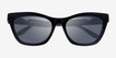 Emporio Armani EA4259U Shiny Black PlasticSunglass Frames from EyeBuyDirect, Closed View