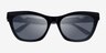 Emporio Armani EA4259U Shiny Black PlastiqueSoleil de Lunette de vue d'EyeBuyDirect, Vue Rapprochée