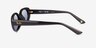 Ray-Ban RB4441D Full Dark Brown PlasticSunglass Frames from EyeBuyDirect, Side View