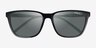 ARNETTE CORTEX Black Alternative MaterialsSunglass Frames from EyeBuyDirect, Closed View