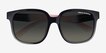 Armani Exchange AX4136SU Shiny Black PlasticSunglass Frames from EyeBuyDirect, Closed View