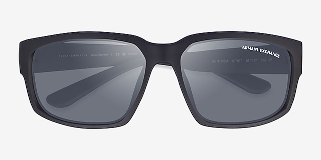Armani Exchange AX4142SU Matte Black PlasticSunglass Frames from EyeBuyDirect, Closed View