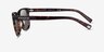 Coach HC8283U L1119 Dark Tortoise AcetateSunglass Frames from EyeBuyDirect, Side View