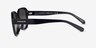 Coach HC8298U L1153 Black PlasticSunglass Frames from EyeBuyDirect, Side View