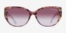 Coach HC8362U Ch563 Petal Tortoise AcétateSoleil de Lunette de vue d'EyeBuyDirect, Vue de Face