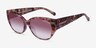 Coach HC8362U Ch563 Petal Tortoise AcétateSoleil de Lunette de vue d'EyeBuyDirect, Vue d'Angle