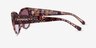 Coach HC8362U Ch563 Petal Tortoise AcétateSoleil de Lunette de vue d'EyeBuyDirect, Vue de Côté
