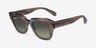 Ray-Ban State Street Striped Green AcetateSunglass Frames from EyeBuyDirect, Angle View