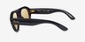 Ray-Ban RB4925 Polished Black PlasticSunglass Frames from EyeBuyDirect, Side View