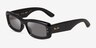Ray-Ban RB4944 Black PlasticSunglass Frames d'EyeBuyDirect, Vue d'Angle