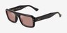 Ray-Ban RB4954 Polished Black PlasticSunglass Frames from EyeBuyDirect, Angle View