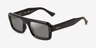 Ray-Ban RB4954 Black PlasticSunglass Frames from EyeBuyDirect, Angle View