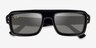 Ray-Ban RB4954 Black PlasticSunglass Frames from EyeBuyDirect, Closed View