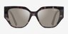 Vogue Eyewear VO5409S Gray Tortoise AcetateSunglass Frames from EyeBuyDirect, Front View