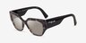 Vogue Eyewear VO5409S Gray Tortoise AcetateSunglass Frames from EyeBuyDirect, Angle View