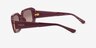 Vogue Eyewear VO5565S Full Purple PlasticSunglass Frames from EyeBuyDirect, Side View