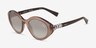 Vogue Eyewear VO5576SB Transparent Brown PlasticSunglass Frames from EyeBuyDirect, Angle View