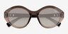 Vogue Eyewear VO5576SB Transparent Brown PlasticSunglass Frames from EyeBuyDirect, Closed View