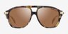 Michael Kors MK2277U Grenada Vintage Tortoise AcetateSunglass Frames from EyeBuyDirect, Front View