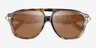 Michael Kors MK2277U Grenada Vintage Tortoise AcetateSunglass Frames from EyeBuyDirect, Closed View