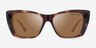 Michael Kors MK2270U Tokyo Luggage Tortoise AcetateSunglass Frames from EyeBuyDirect, Front View