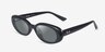 Ray-Ban RB4441D Black PlasticSunglass Frames from EyeBuyDirect, Angle View