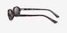 Ray-Ban RB4472 Havana PlasticSunglass Frames from EyeBuyDirect, Side View