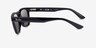Ray-Ban RB2238 Black PlasticSunglass Frames from EyeBuyDirect, Side View