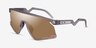 Oakley BXTR Matte Gray Ink PlastiqueSoleil de Lunette de vue d'EyeBuyDirect, Vue d'Angle