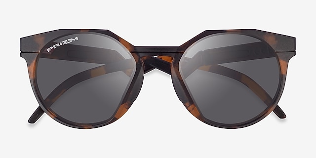 Oakley OO9242A HSTN Matte Tortoise PlasticSunglass Frames from EyeBuyDirect, Closed View