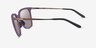 Oakley Sielo SQ Matte Aubergine MetalSunglass Frames from EyeBuyDirect, Side View