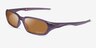 Oakley Terraforma Aubergine PlasticSunglass Frames from EyeBuyDirect, Angle View