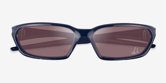 Oakley Terraforma Abyss PlasticSunglass Frames from EyeBuyDirect, Closed View