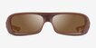 Oakley Permian Matte Transparent Mahogany PlasticSunglass Frames from EyeBuyDirect, Front View