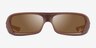 Oakley Permian Matte Transparent Mahogany PlasticSunglass Frames from EyeBuyDirect, Front View