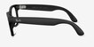 Ray-Ban Meta (Gen 3) Wayfarer Matte Black Plastic from EyeBuyDirect, Side View