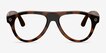 Ray-Ban Meta (Gen 3) Aviator Shiny Havana Plastic from EyeBuyDirect, Front View