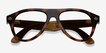 Ray-Ban Meta (Gen 3) Aviator Shiny Havana Plastic from EyeBuyDirect, Closed View