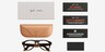 Ray-Ban Meta (Gen 3) Aviator Shiny Havana Plastic from EyeBuyDirect