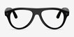 Ray-Ban Meta (Gen 3) Aviator Shiny Black Plastic from EyeBuyDirect, Front View